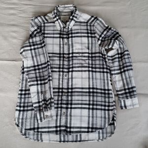 American Eagle Boyfriend Fit Plaid Flannel - NWT